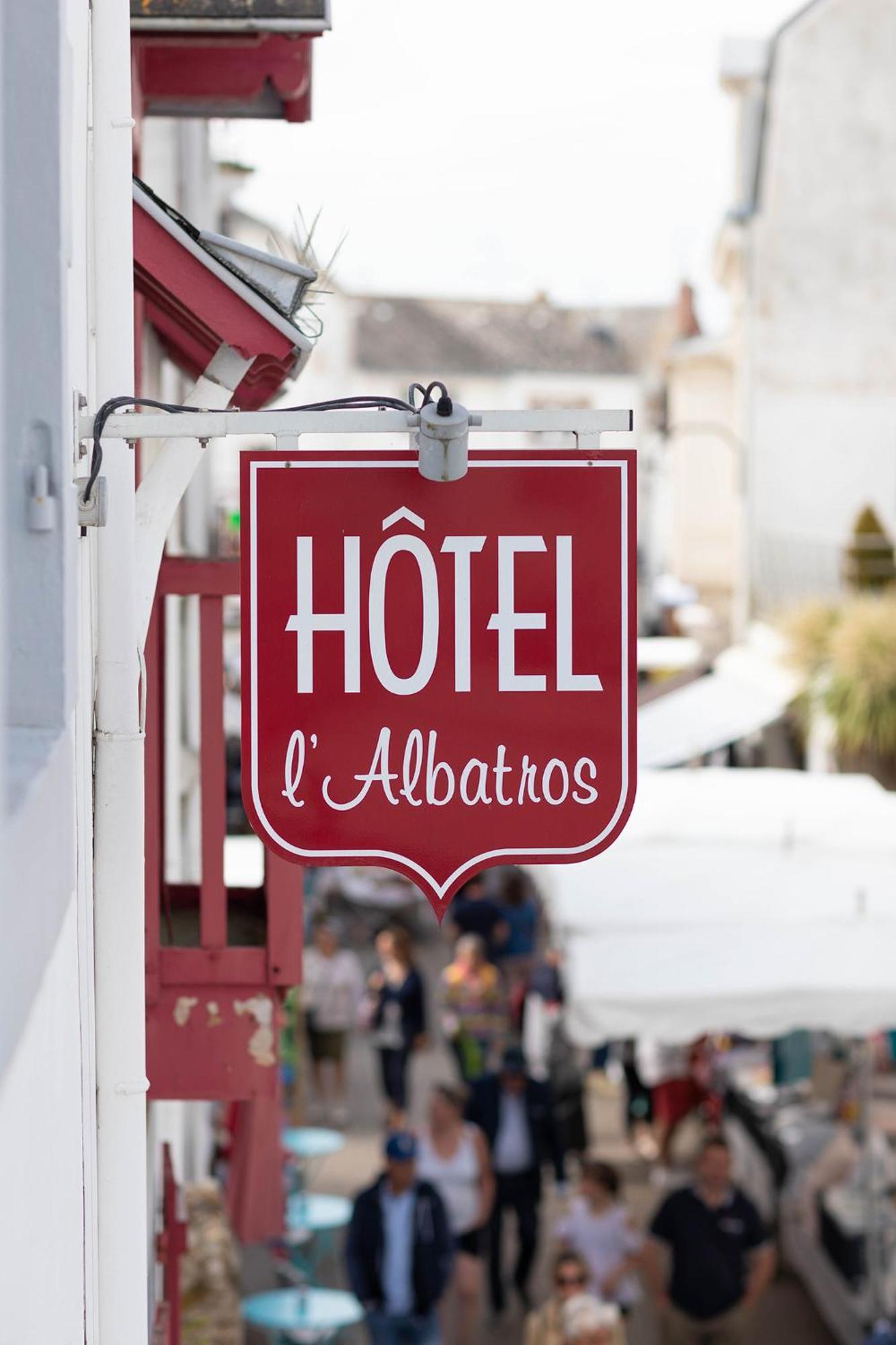 Hotel L'Albatros Le Pouliguen Exterior photo